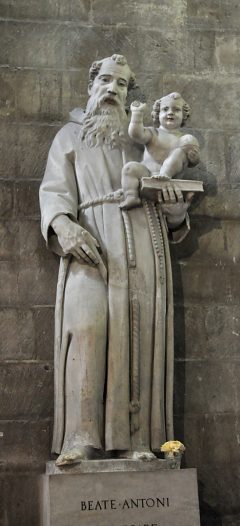 Statue de saint Antoine
