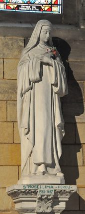 Statue de sainte Rose de Lima