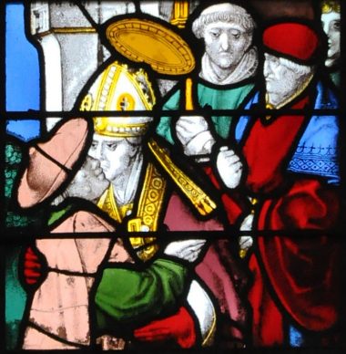 Collatéral nord : Vie de saint Martin (Arnoult de Nimègue,  début XVIe siècle)