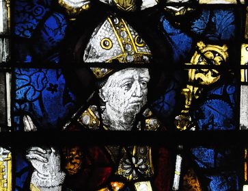 Saint Paterne, évêque d'Avranches, détail