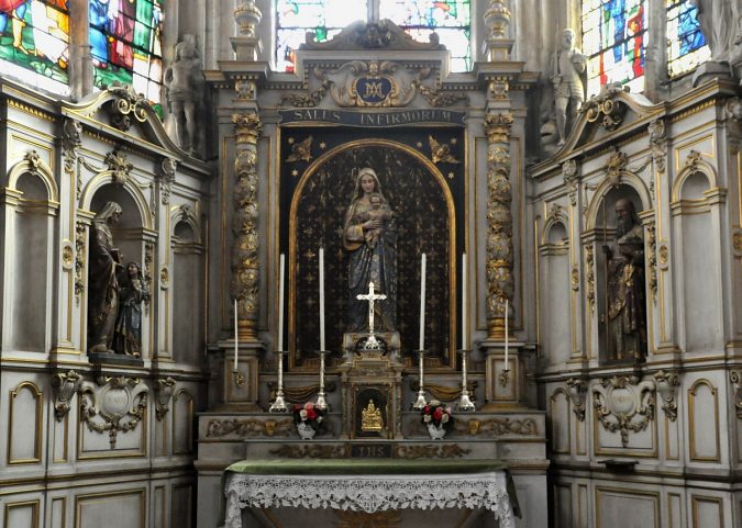 L'autel de la Vierge, détail