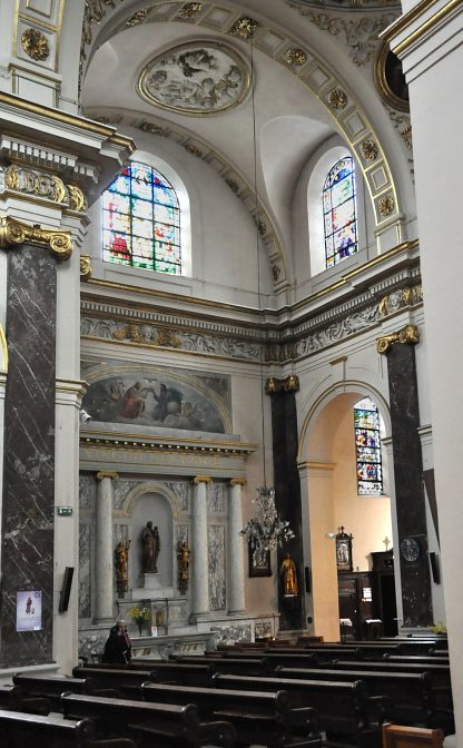 Le transept droit de l'église Saint-Romain