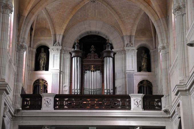 La tribune de l'orgue