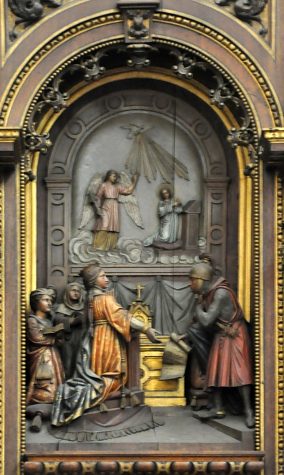 Haut-relief de Notre-Dame de Bonne-Nouvelle