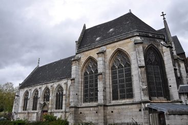 Le chevet et la chapelle du Sacré-Cœur (XVIe siècle)