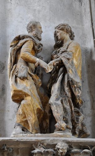 «Anne et Joachim à la Porte Dorée»